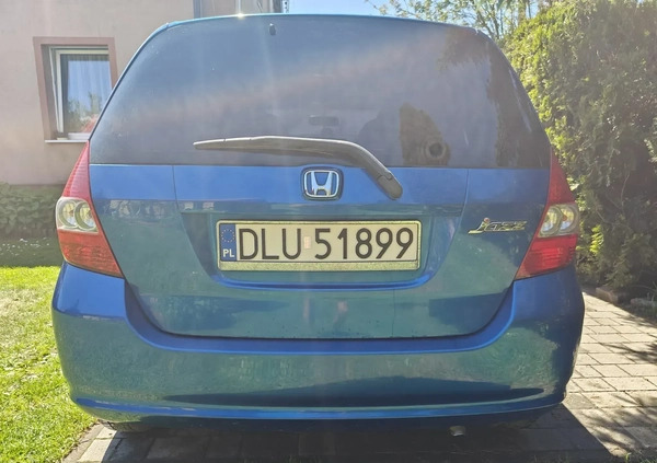 Honda Jazz cena 8600 przebieg: 174060, rok produkcji 2004 z Lubin małe 407